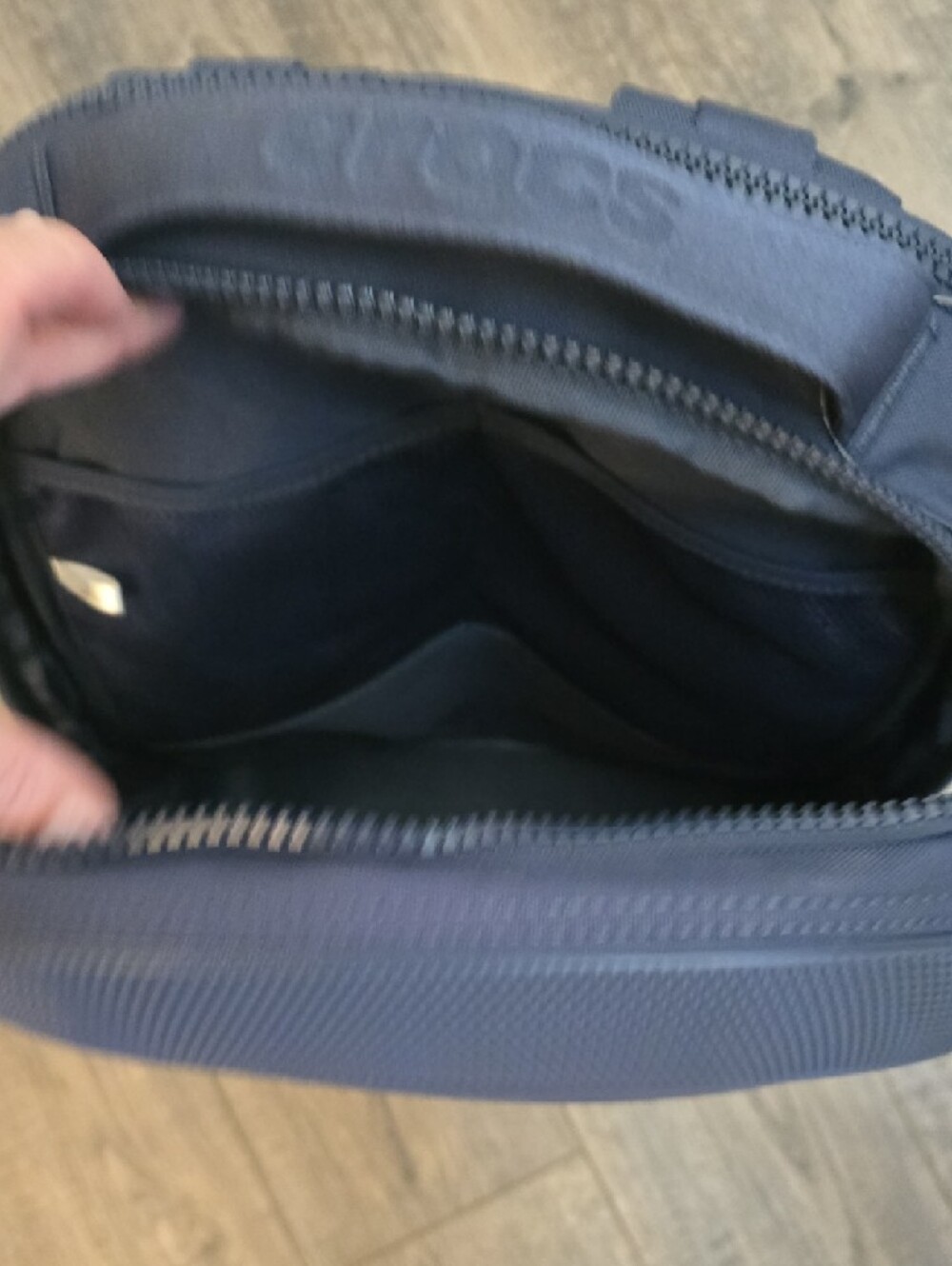 CROCS Slate Blue Molded Backpack with Vent Holes - Picture 6 of 12